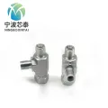 Stainless Steel SS316L Pipe Fittings Male Branch Tee